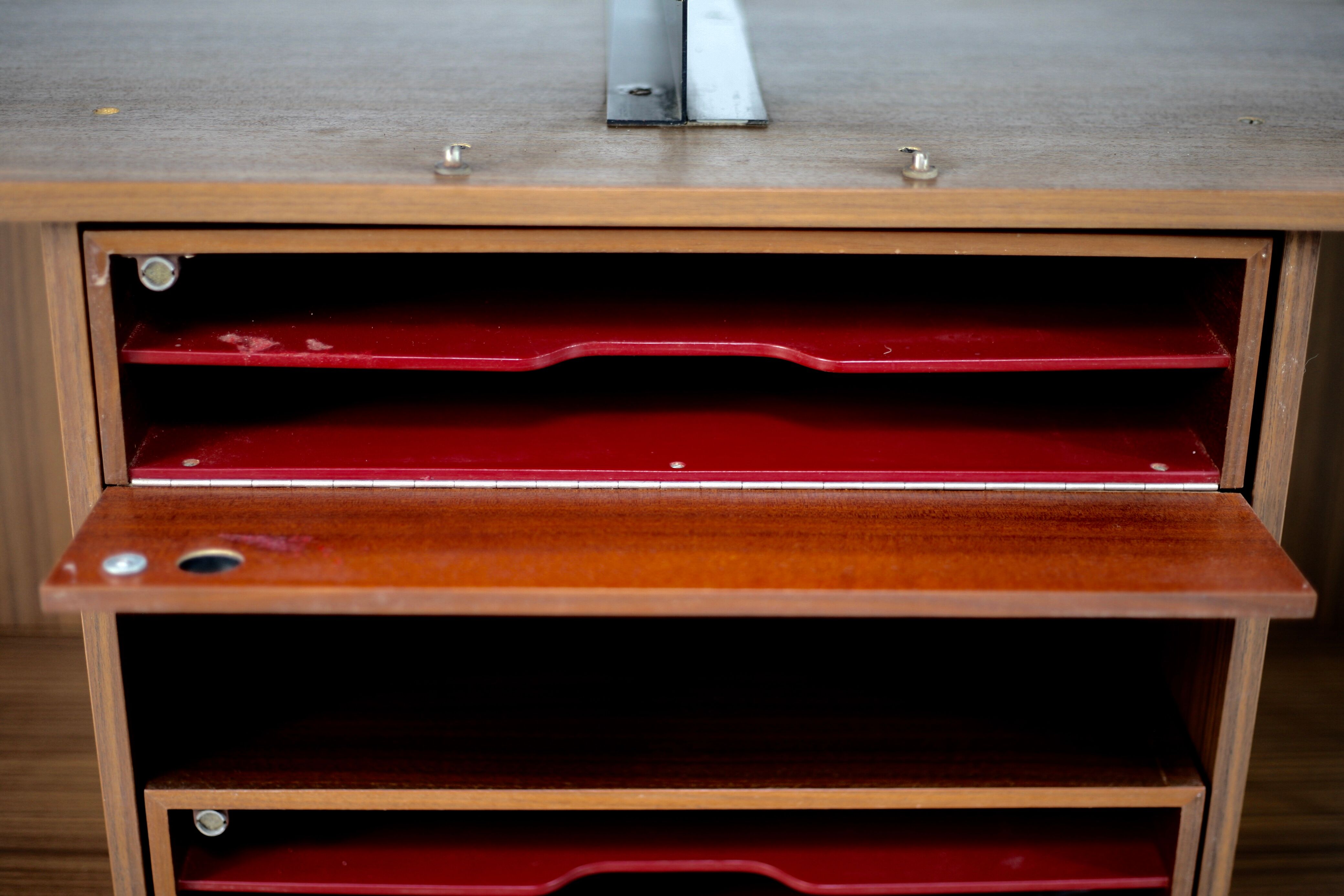 Dual furniture, hi-fi storage, circa 1970.