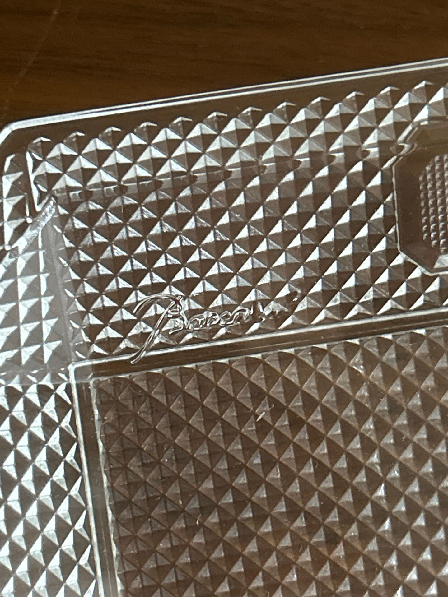 Small Baccarat plate or bowl