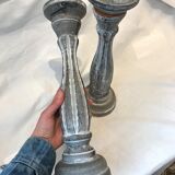 Paire de bougeoirs