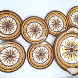 Henriot Quimper cake service