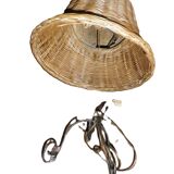rattan table lamp