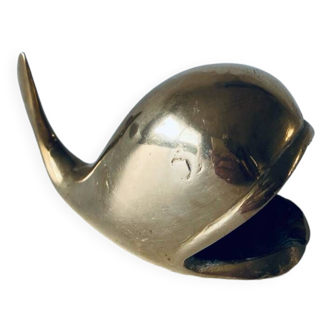 Brass whale