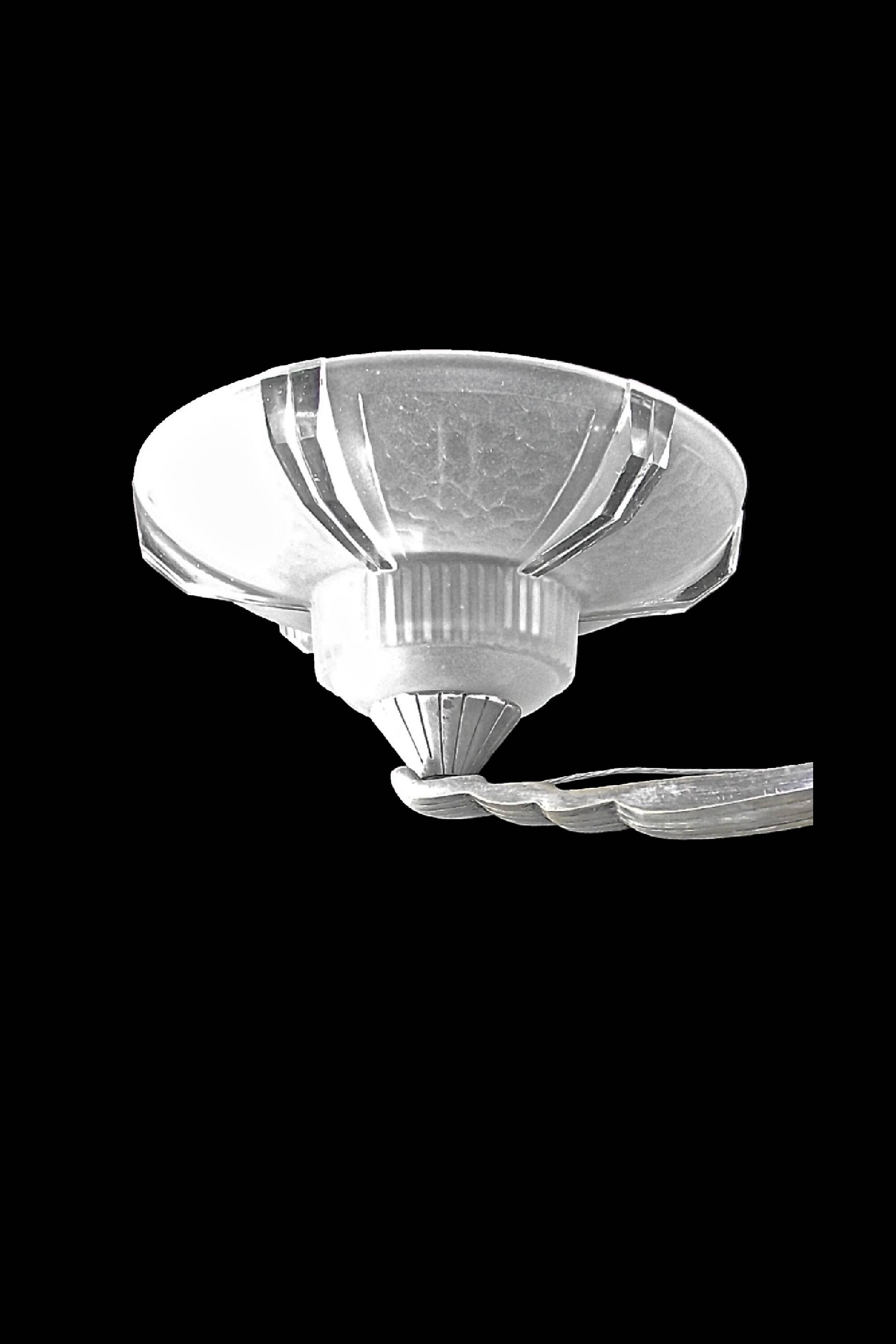 Vintage Art Deco chandelier France 1930s
