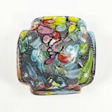 Pair of Mid Century Murano Glass Bowls by Dino Martens for AVEM (Italy, 1950s/1960s)