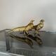 Decorative brass pheasants from the 70s (X2)