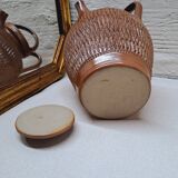 Stoneware chamotte jug