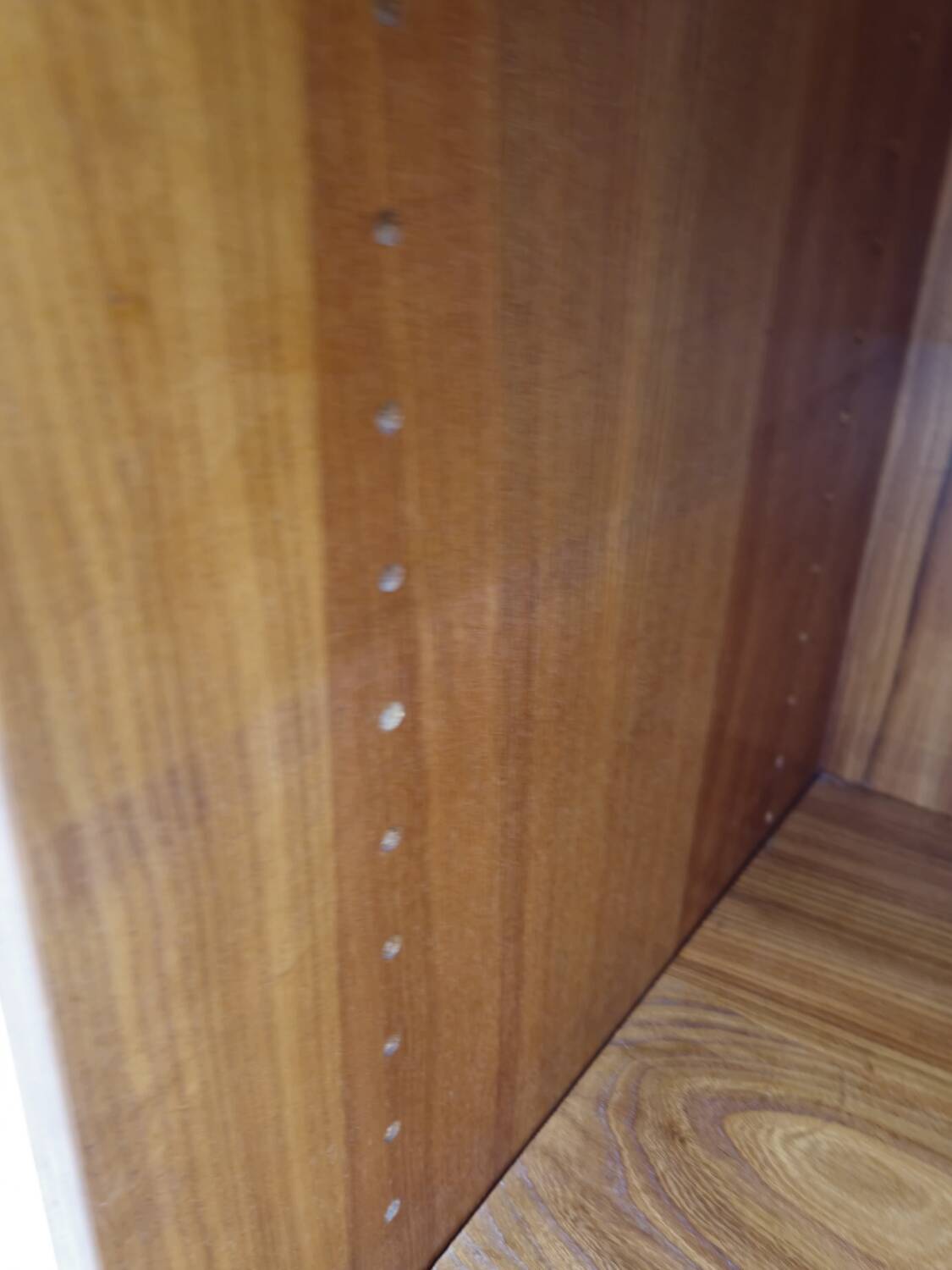 Maison Regain hi-fi storage unit in vintage elm