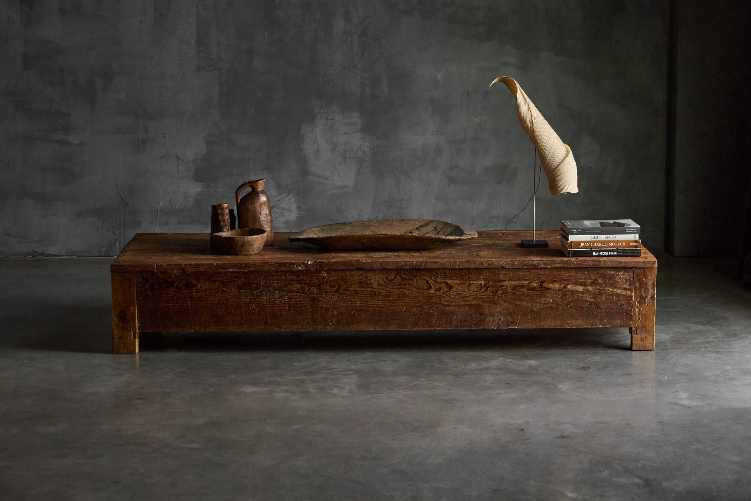 Table basse rustique vernaculaire, France, 20e siècle