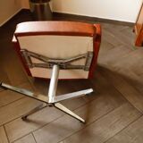 Set of 2 DDR Vintage Swivel Armchairs (1970s)