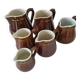Bistro-style milk jug set