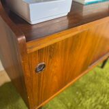 Vintage rosewood bookshelf – mid-century modern Scandinavian design