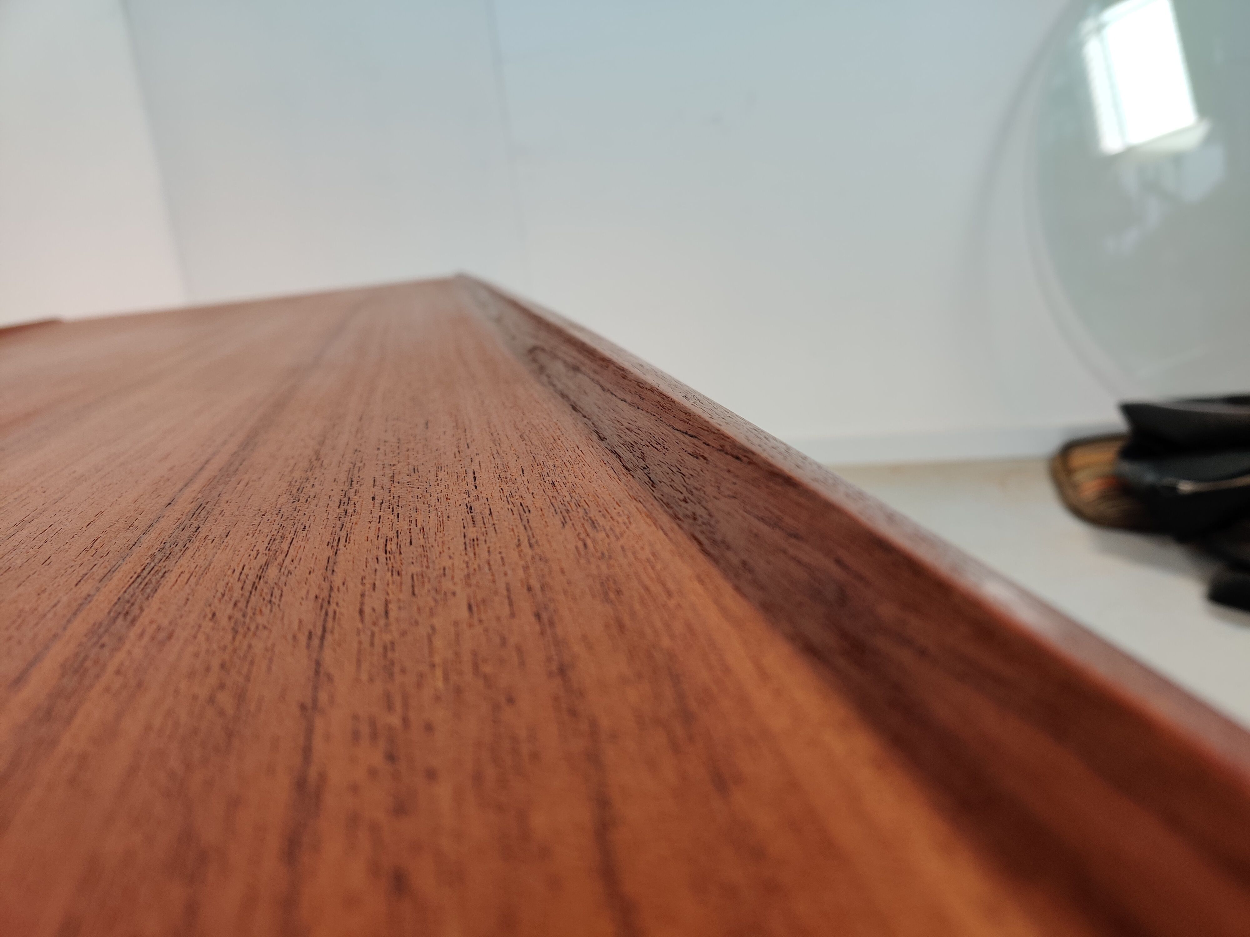 Scandinavian coffee table in Grete Jalk teak for Glostrup, Denmark 60s