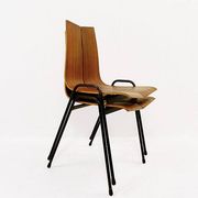 Swiss "GA" Chair by Hans Bellmann for Horgen-Glarus, 1960s - sold by the piece / 3 available