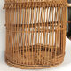 Cage à oiseaux en rotin