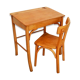 Chair and desk, child desk Baumann