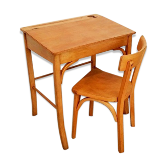 Chair and desk, child desk Baumann