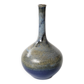 Vintage ceramic vase, balloon shape, Scandinavian style.