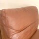Vintage leather armchair Jacques Charpentier