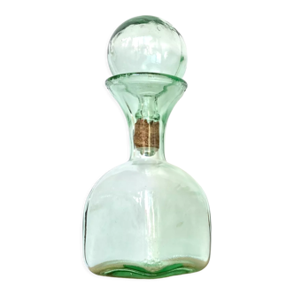 Carafe en verre vintage