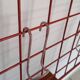 Porte manteau vintage grille par Karl Fichtel des années 60