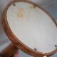 Art deco wooden lamp base, vintage wooden lamp, table lamp