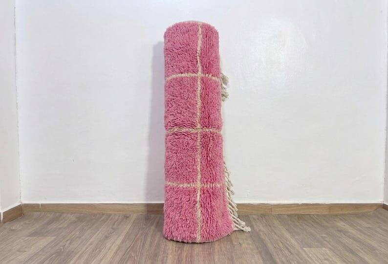 Authentic traditional handmade carpet size 150/250 cm.