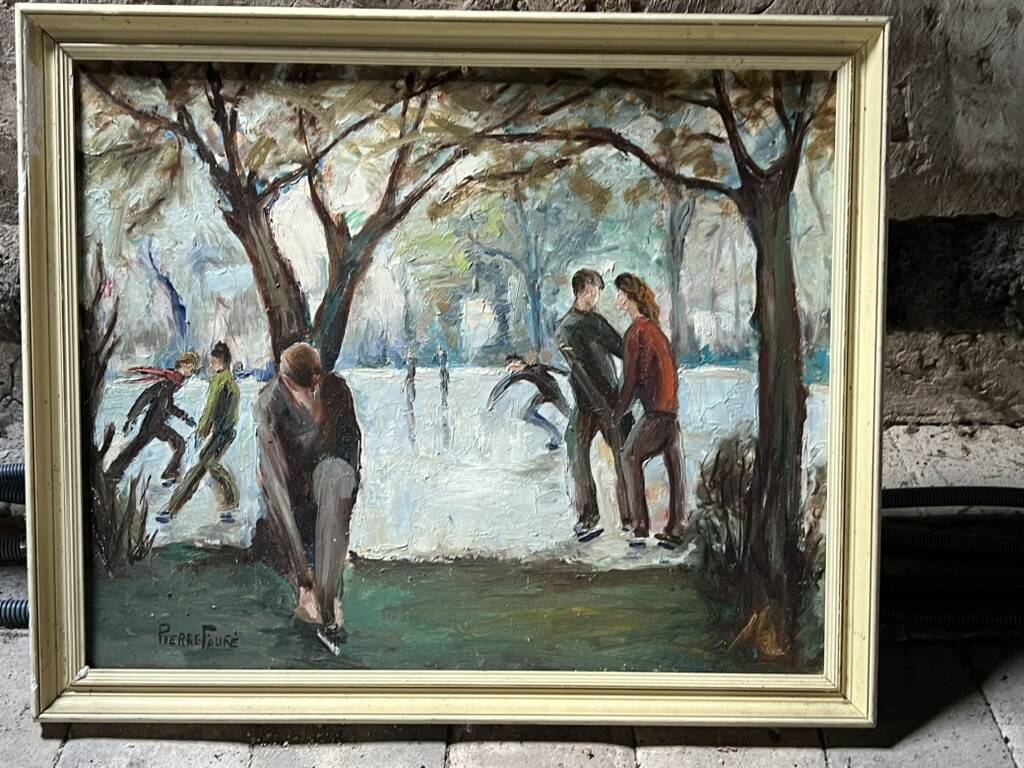 "The Skaters" – Pierre Faure (born in 1932)