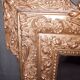 Mirroir doré de cheminnee style Louis XVI