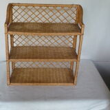 Wicker shelf