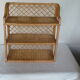 Wicker shelf