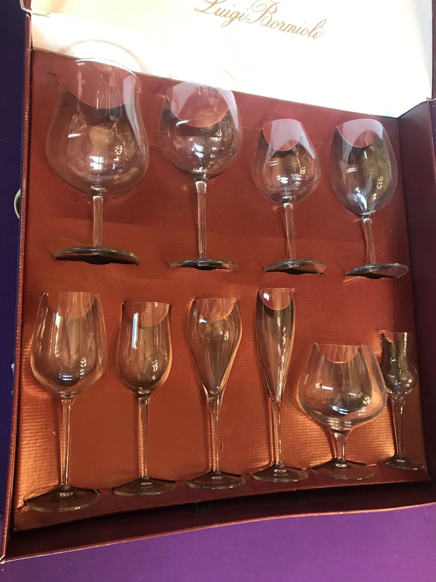 Série de verre à vin