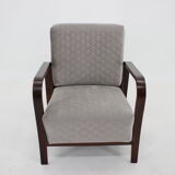 1940s Art Deco Armchair, Czechoslovakia