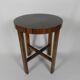 Art Deco walnut side table, 1930s