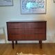 Vintage Scandinavian "Ingrid" teak chest of drawers