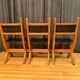 Set of three Bram Sprij chairs, the Netherlands, 1960s