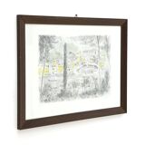 Michele Cascella, Portofino, 1960s, lithograph