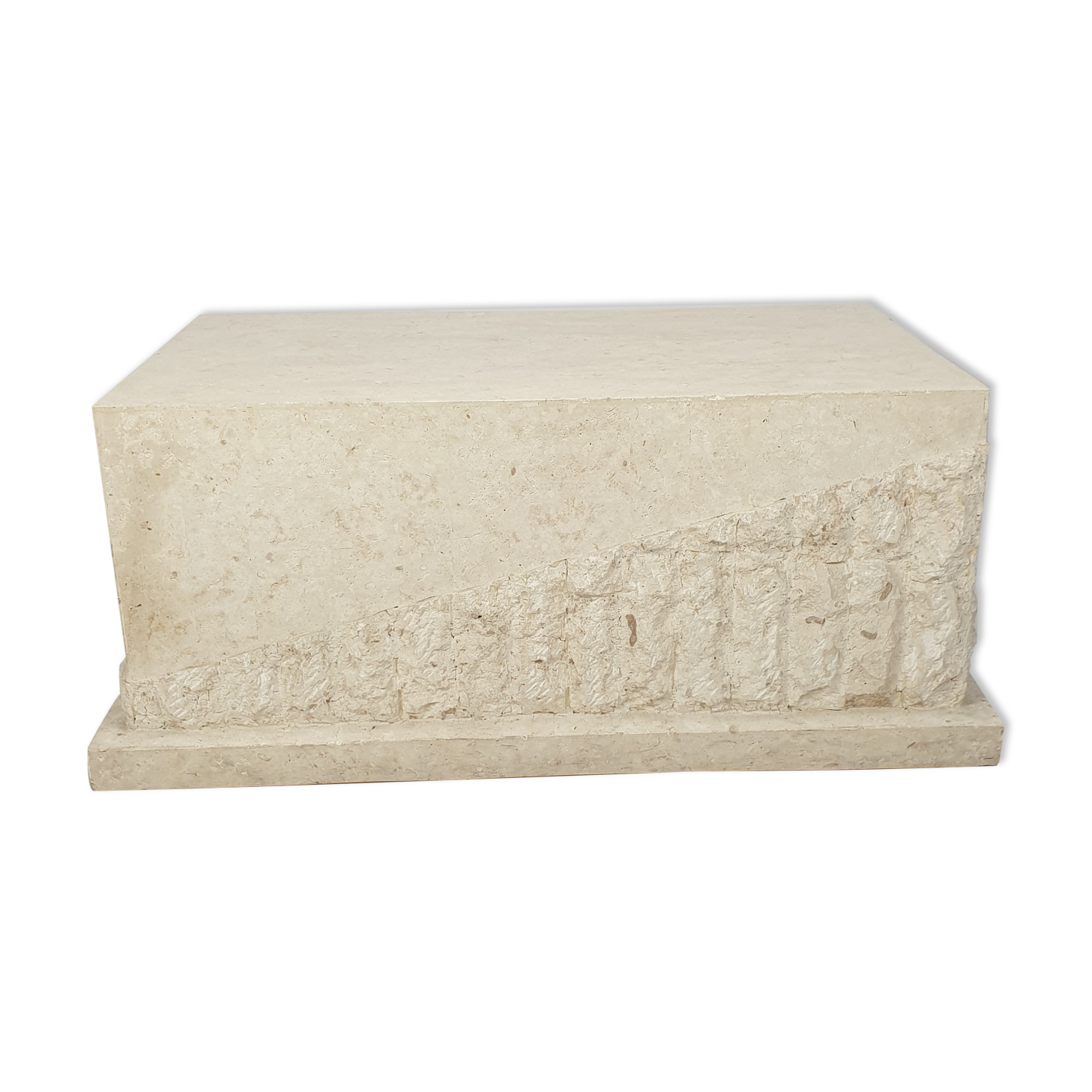 Magnussen Ponte Mactan Stone Coffee Table, 1980s