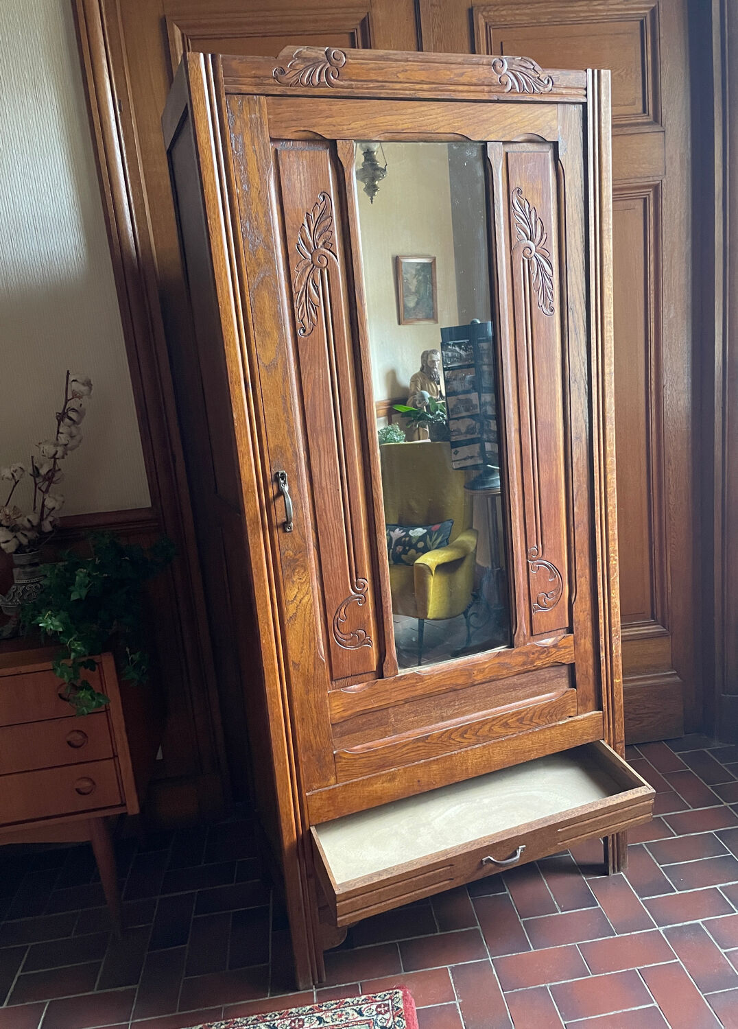 Parisian Art Deco Wardrobe