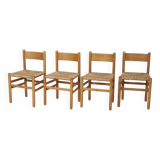 Set of 4 johan van heulen chairs, 1960s