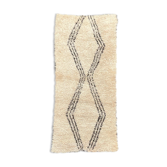Berber carpet Beni Ouarain 100x210 cm