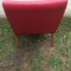 Vintage red armchair