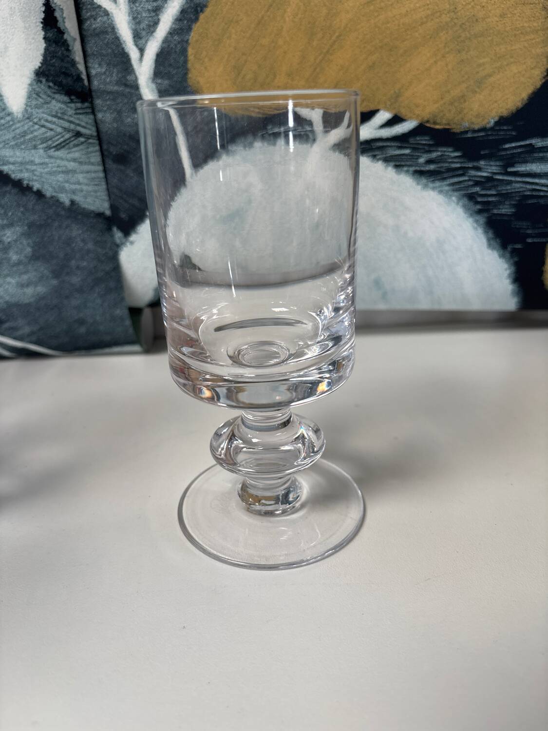 Set of 8 Saint Louis Baccarat Diabolo water glasses