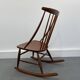 Mid-Century Rocking Chair by Illum Wikkelsø for Niels Eilersen