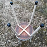 Pair of stools vintage formica