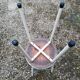Pair of stools vintage formica