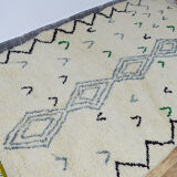Tapis berbère fait main 253 x 160 cm