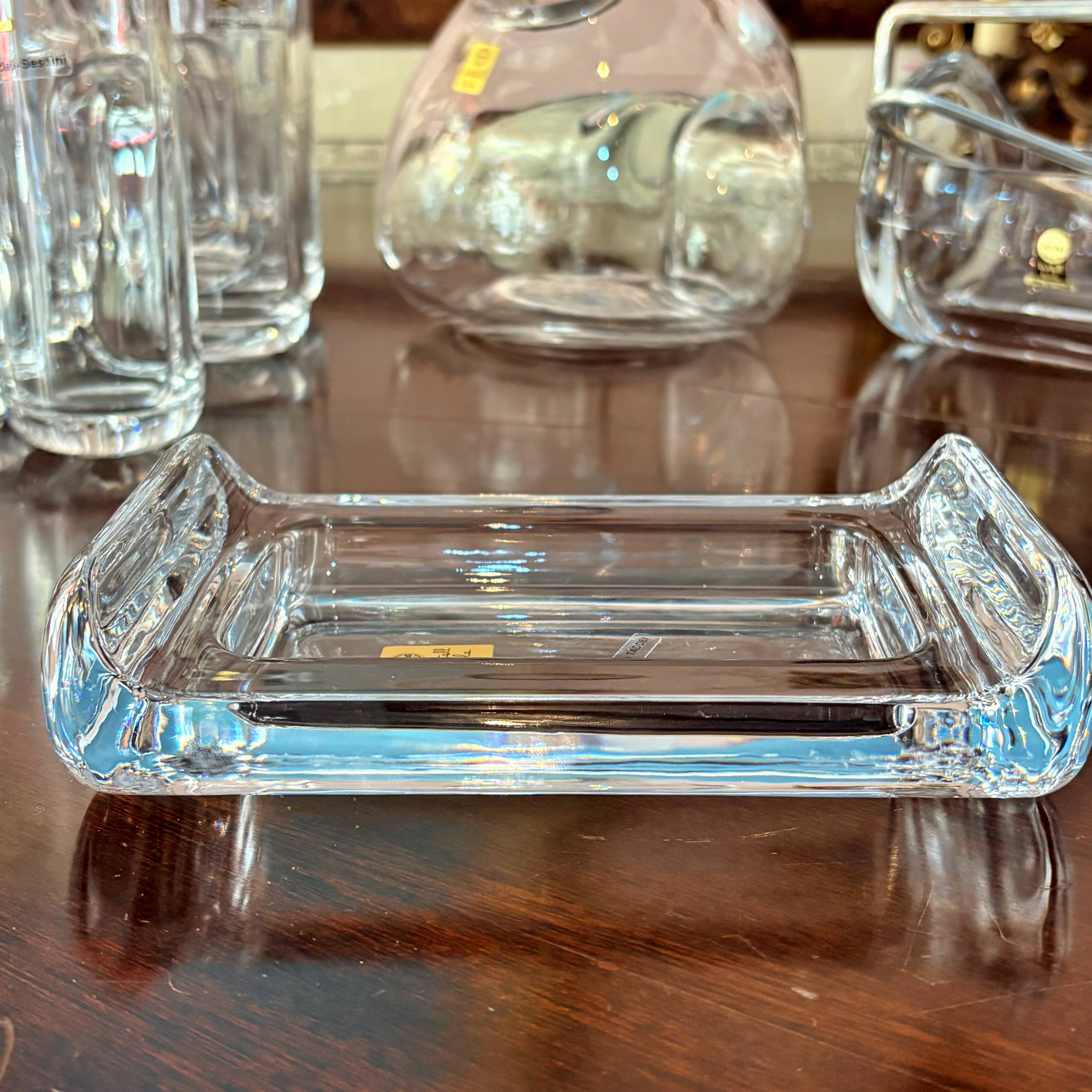 Cocktail set by Taddei Sestini for Kristal Krisla, 1960s