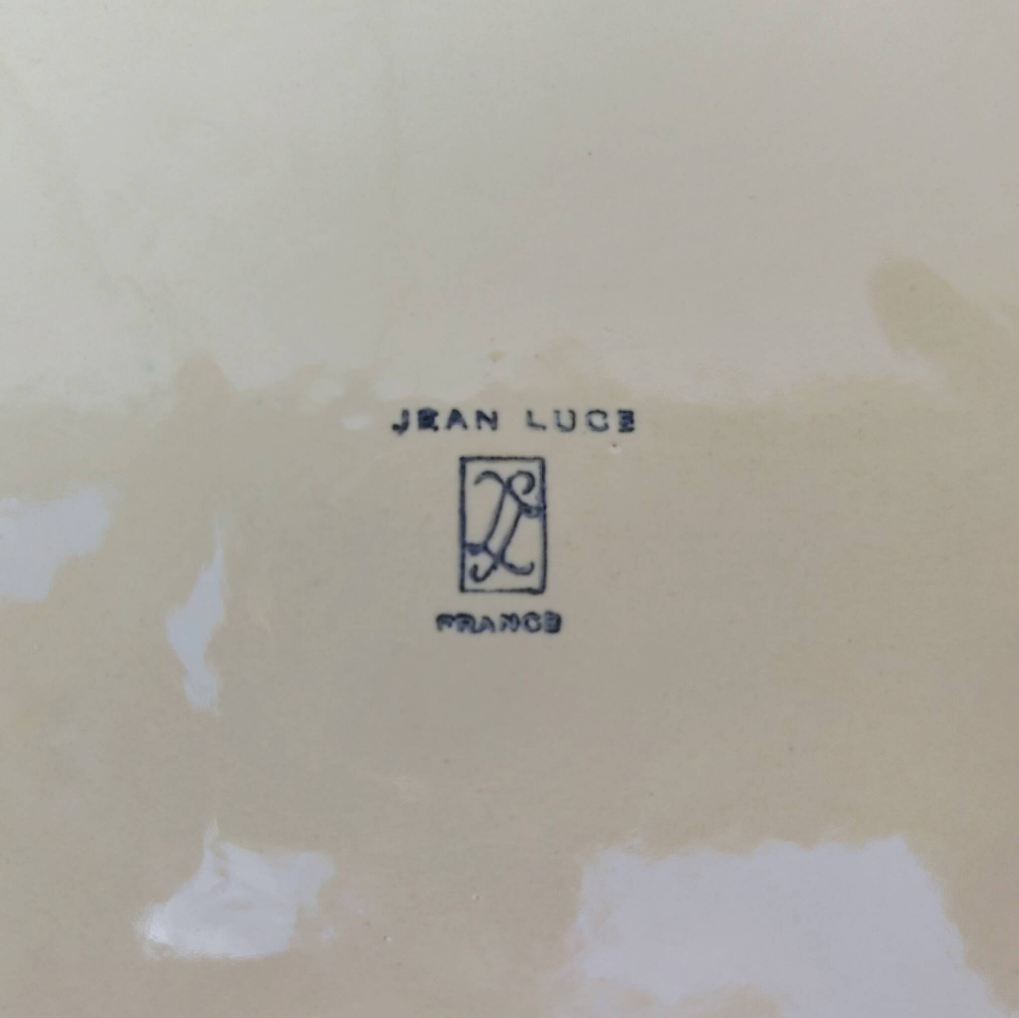 Vegetable dish, ceramic, Jean Luce earthenware, vintage