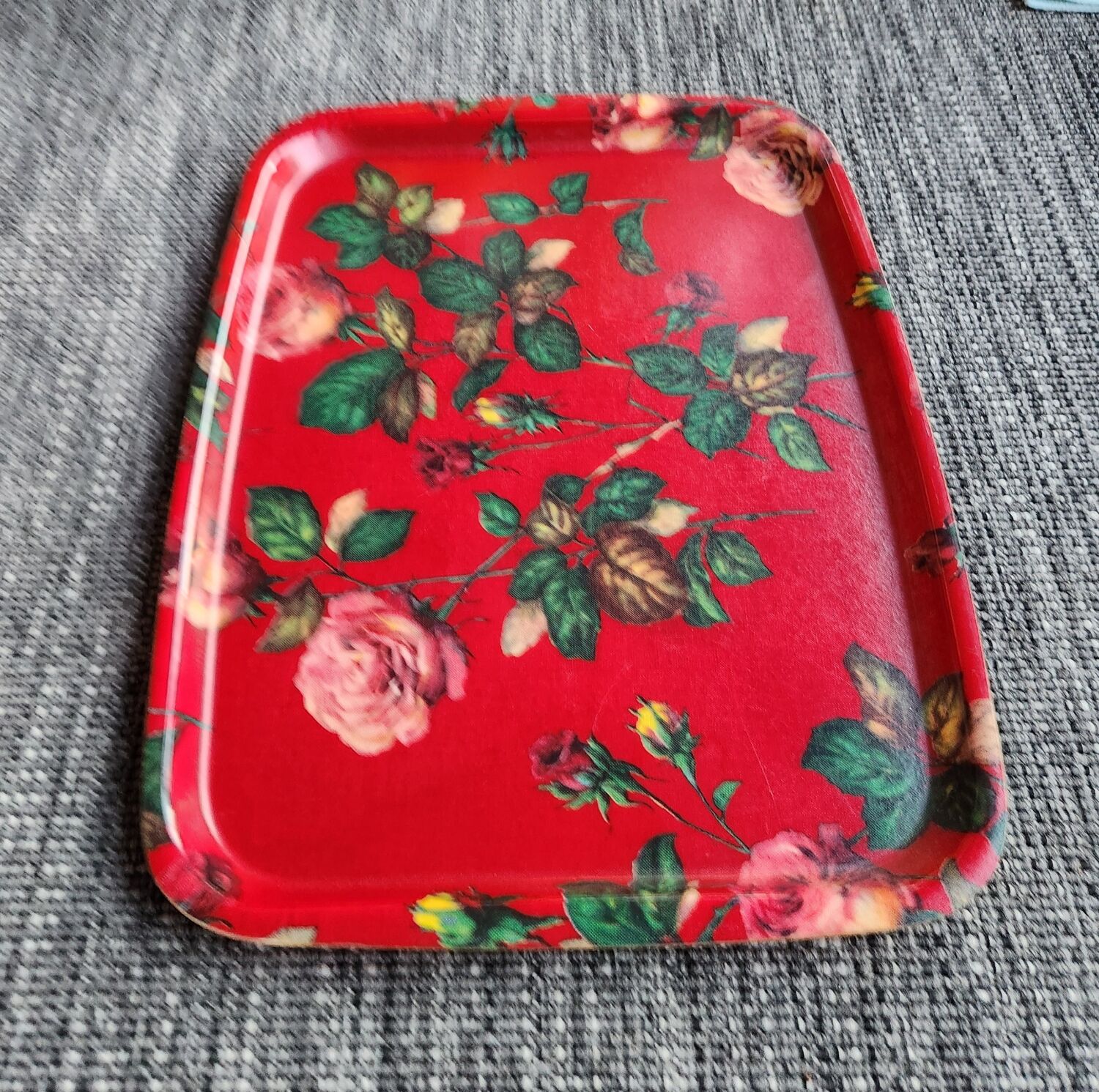 Fibreglass plateau: vintage