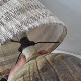 Lampe boule en céramique par Olivier Roy